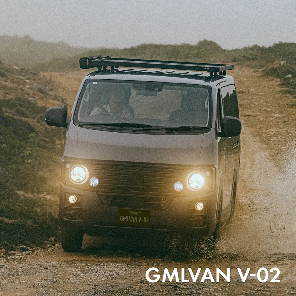 GMLVAN V-02は日産キャラバン プレミアムGXをベースに…