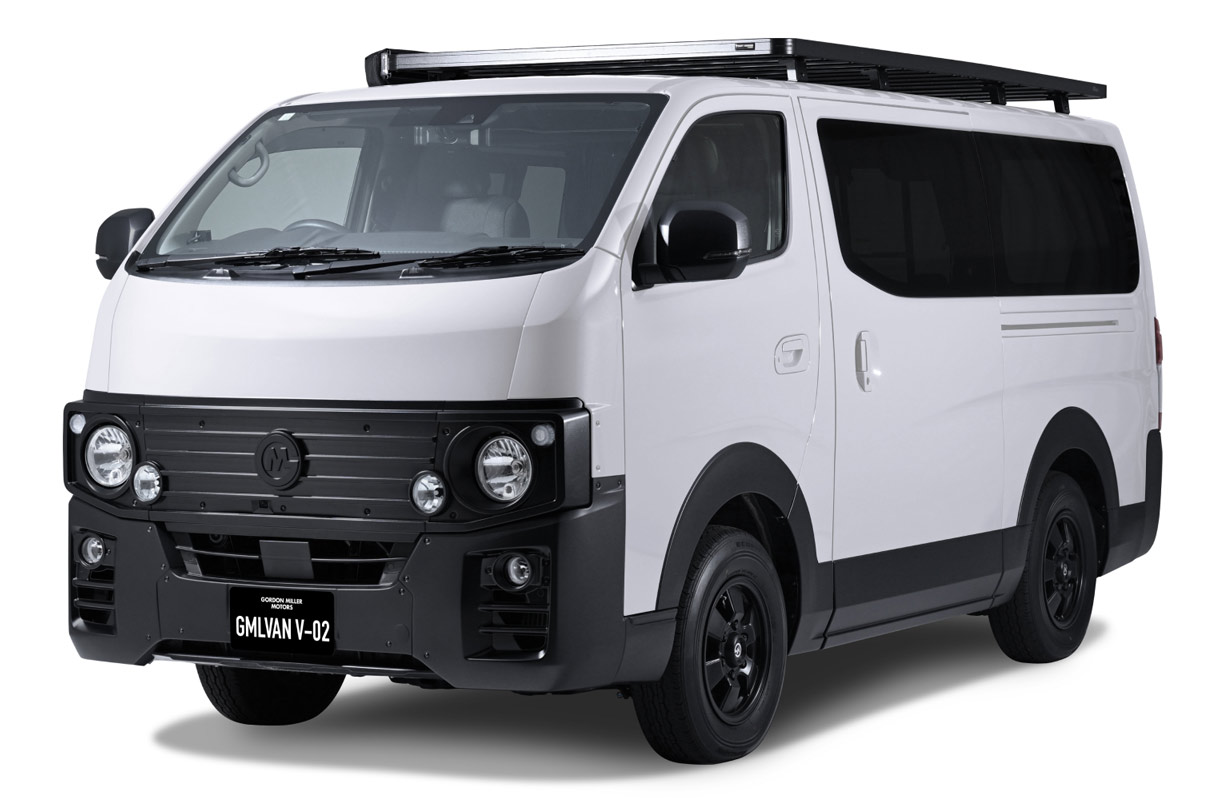 日産キャラバンプレミアムGXをベースにしたGMLVAN V-02
