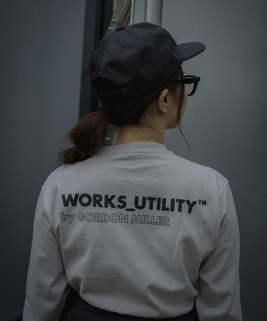 WORKSU UTILITYロングTシャツ