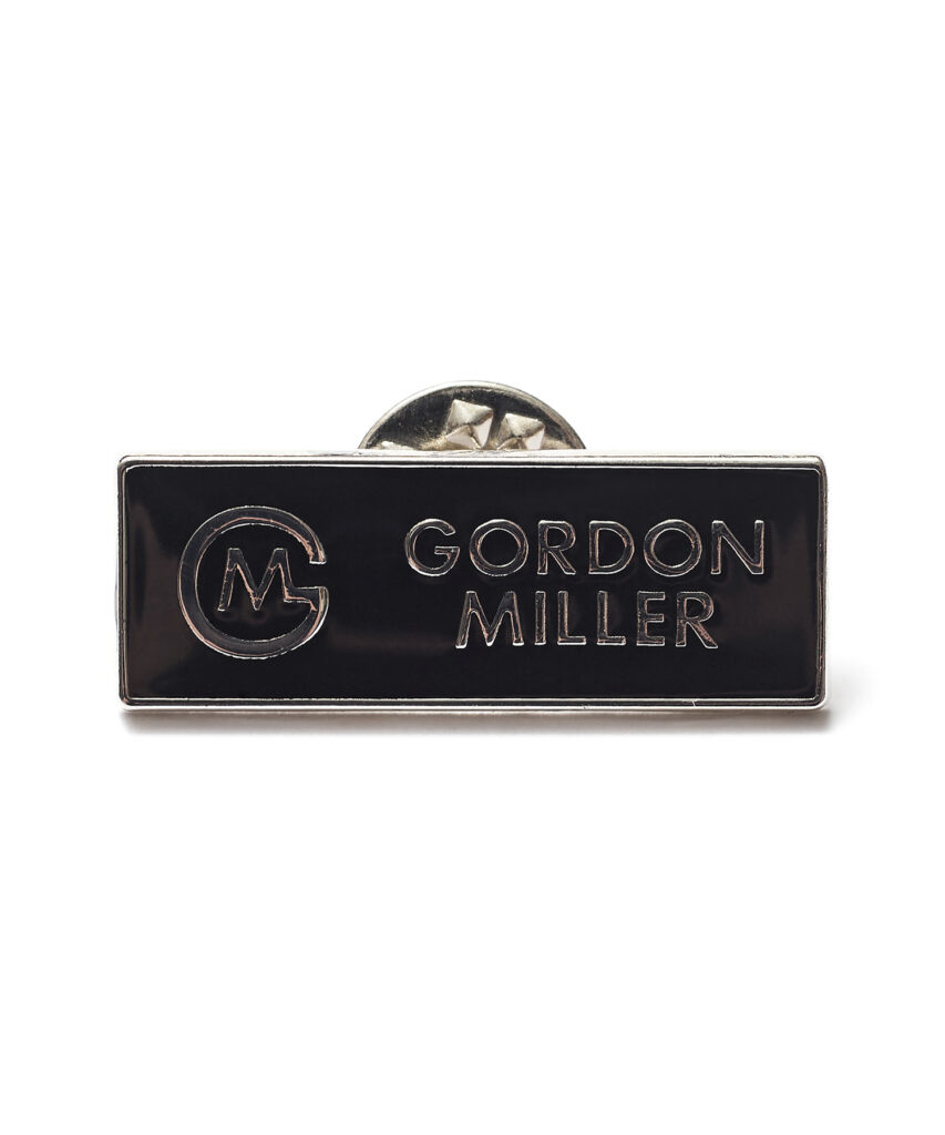 GORDON MILLER ロゴピンズ