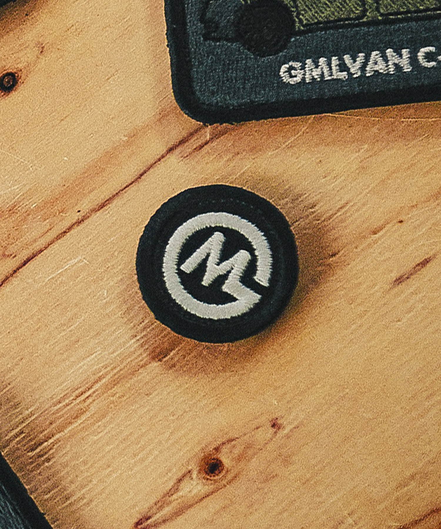 オリジナル　パッチ　製作所ベルクロタイプ マジックテープで簡単に取り付けられる！GORDON MILLERベルクロ