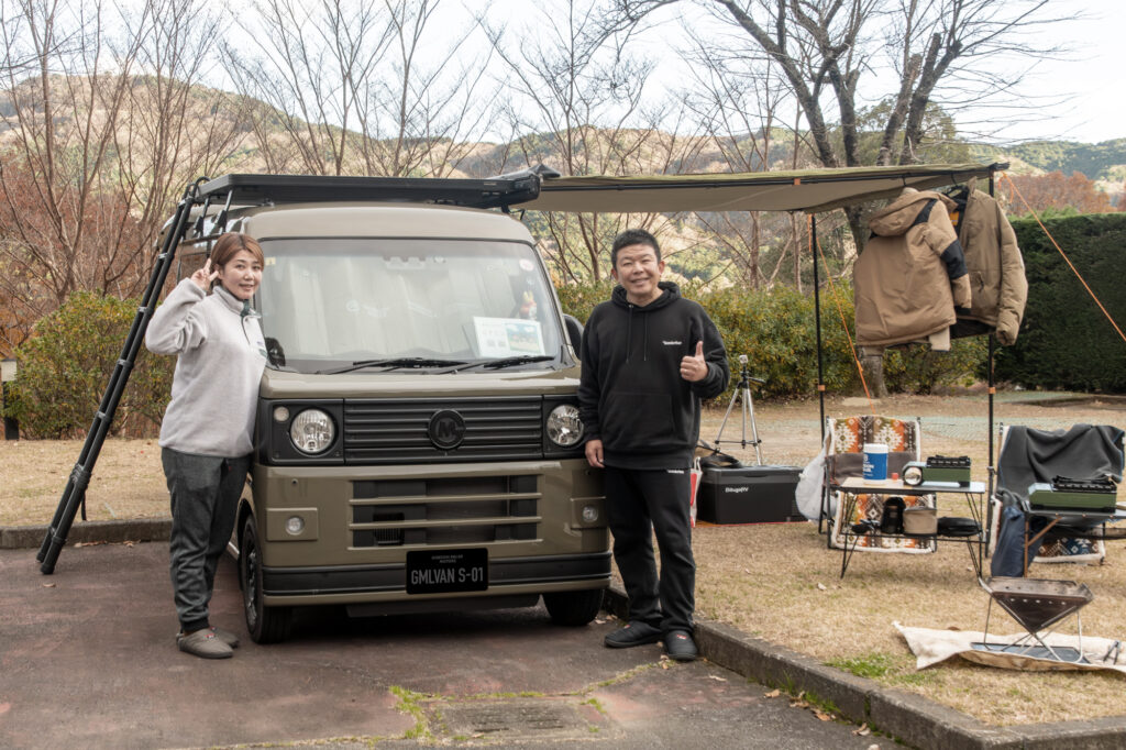 軽バンS-01とHAYADAIさんとYURIさん