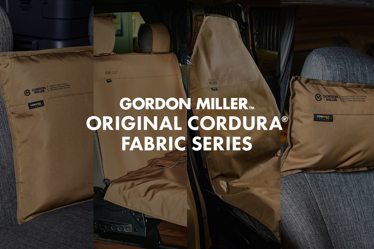 GORDON MILLERのために特別に開発されたコラボファブリック「CORDURA®× GORDON MILLER」の魅力を改めてご紹介！