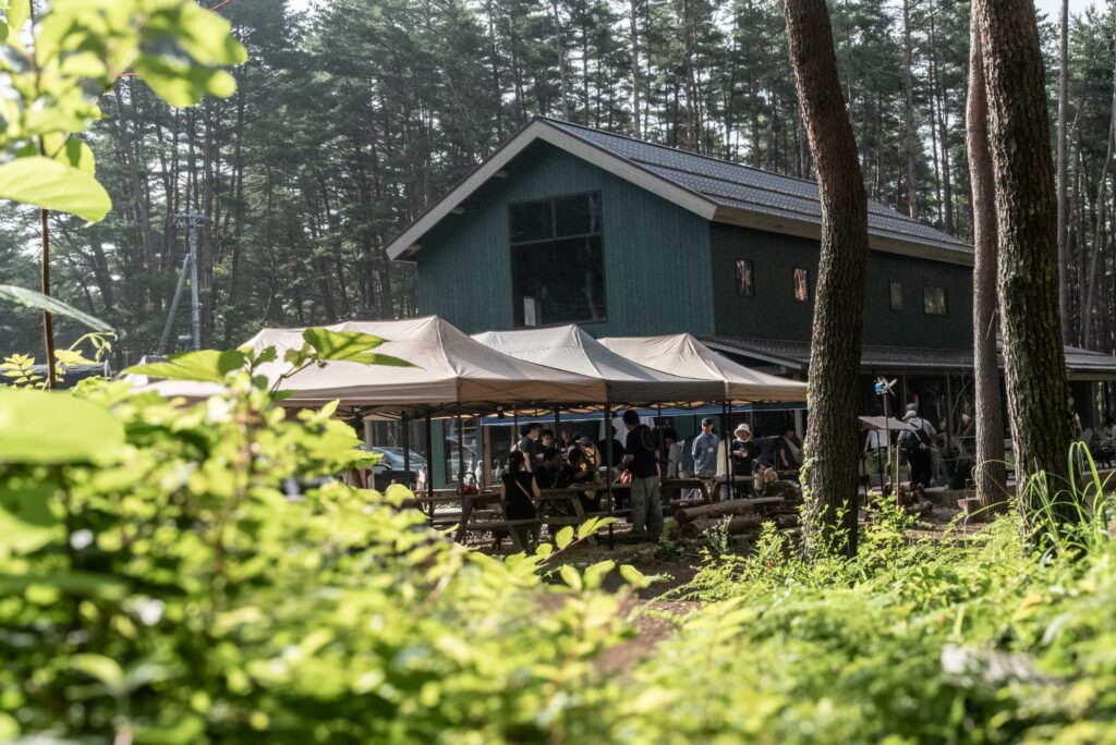 爽やかな空気に包まれたFOLKWOOD VILLAGE八ヶ岳の朝