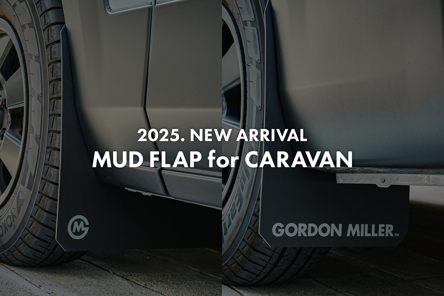 GORDON MILLERの新作！CARAVAN用マッドフラップが待望のリリース！