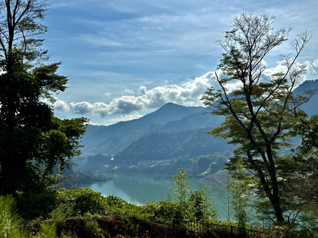 草津温泉へ向かう途中の風景