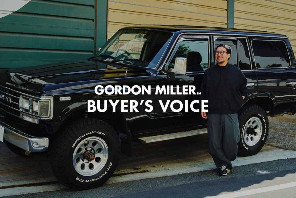カルチャーを横断してたどり着いた、車と暮らす人生」 - GORDON MILLER
