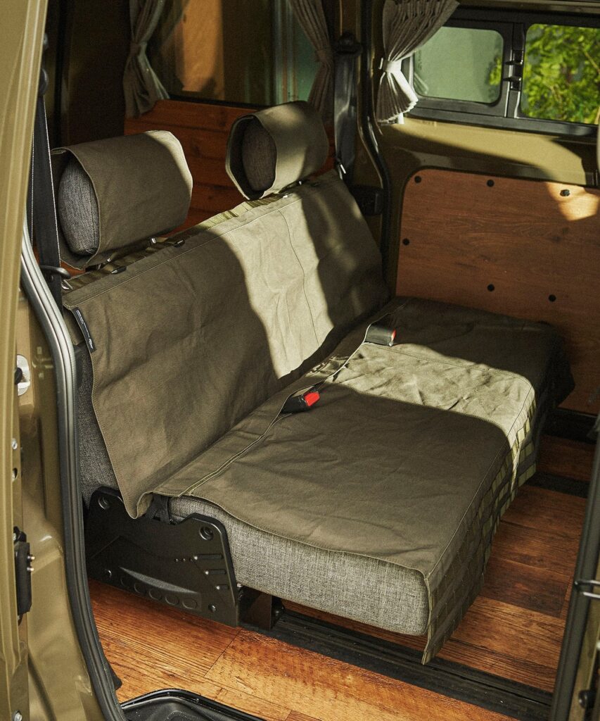 コーデュラ オートバックス 防水 汎用 おしゃれ おすすめ 車内収納 パラコード シートカバー かけるだけ リアシート キャンバス カー用品