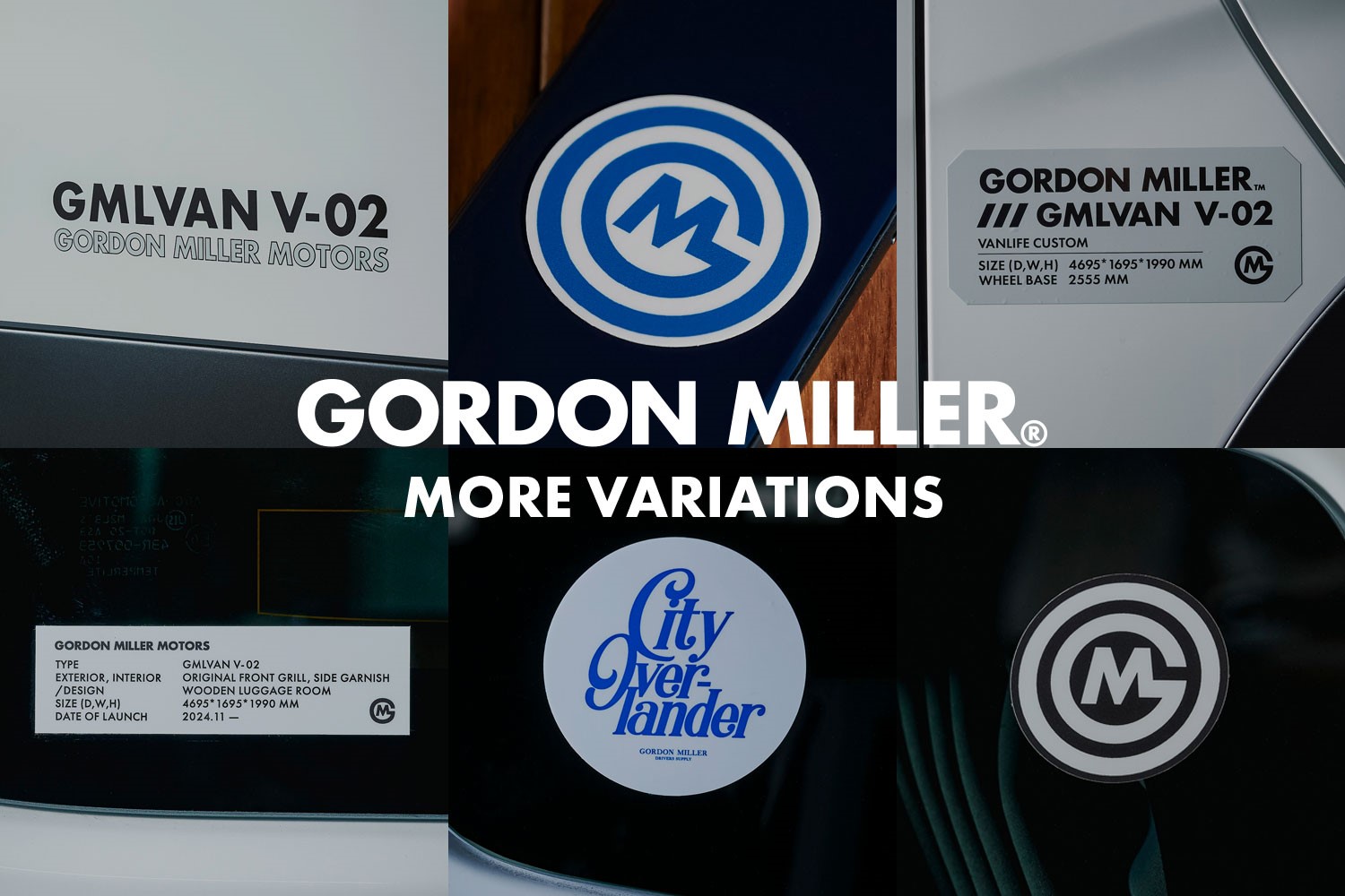 GORDON MILLERのステッカー最新情報｜V-02シリーズ登場＆新カラー追加