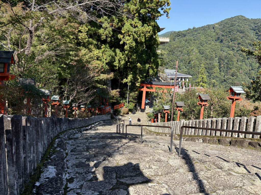 熊野那智大社の石段