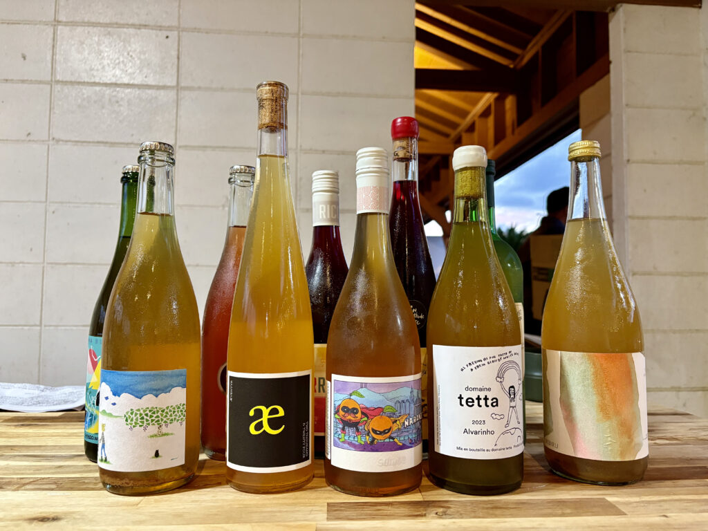 オーナーズキャンプで振る舞ったナチュールワイン