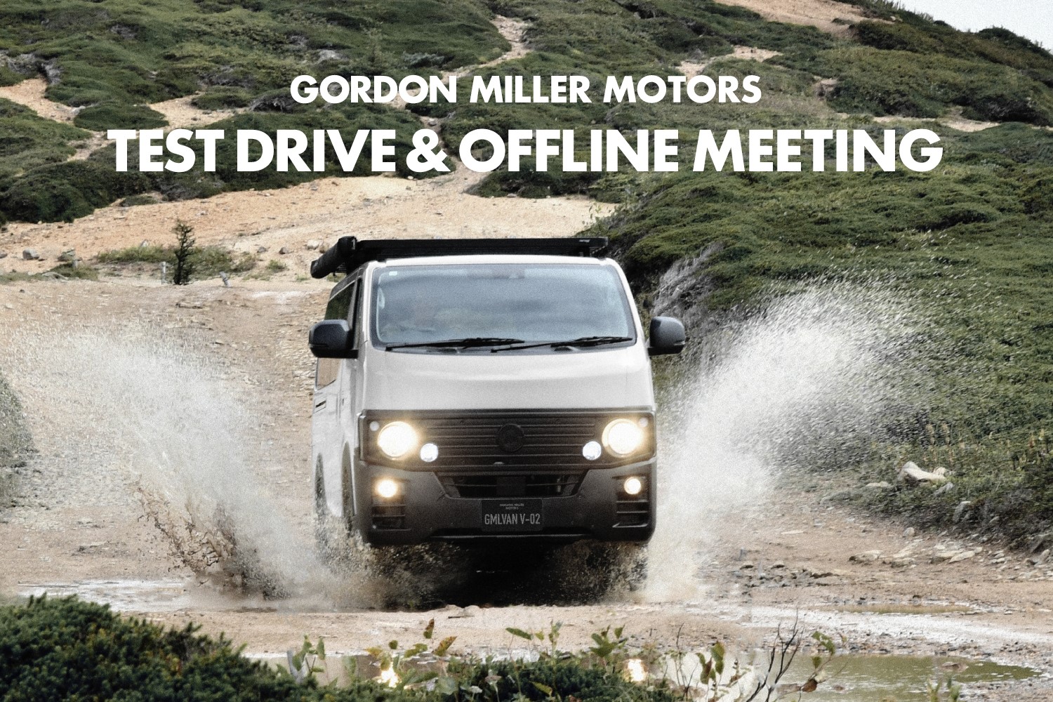 GORDON MILLER MOTORS TEST DRIVE in スーパーオートバックス岩出＆OFFLINE MEETING（和歌山県）