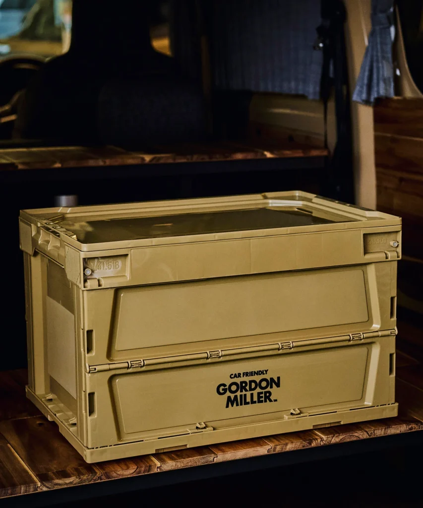ボックス　収納　フタ付き　大容量　汎用　整理整頓　おしゃれ　おすすめ　ゴードンミラー　車中泊車内収納　積み重ね　スタッキング　折りたためる