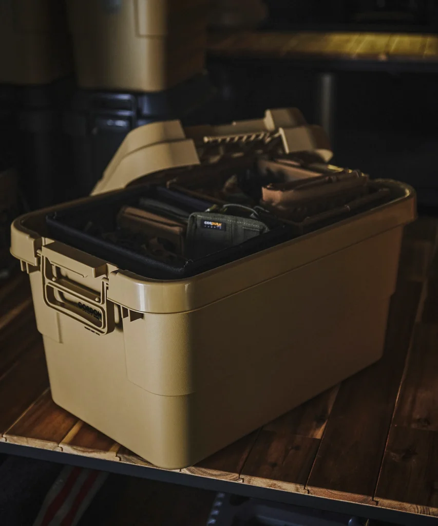 ボックス　収納　フタ付き　座れる　大容量　汎用　整理整頓　おしゃれ　おすすめ　ゴードンミラー　車中泊車内収納　積み重ね　スタッキング