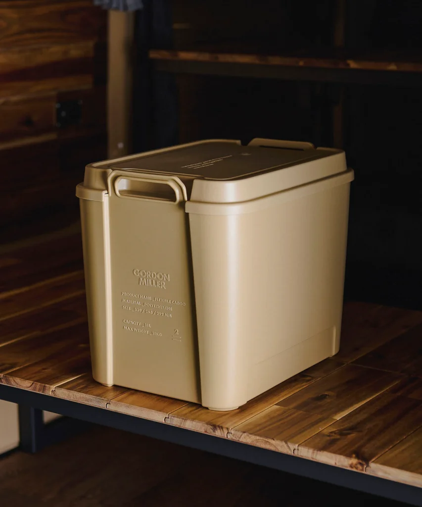 ボックス　収納　フタ付き　大容量　汎用　整理整頓　おしゃれ　おすすめ　ゴードンミラー　車中泊車内収納　積み重ね　スタッキング