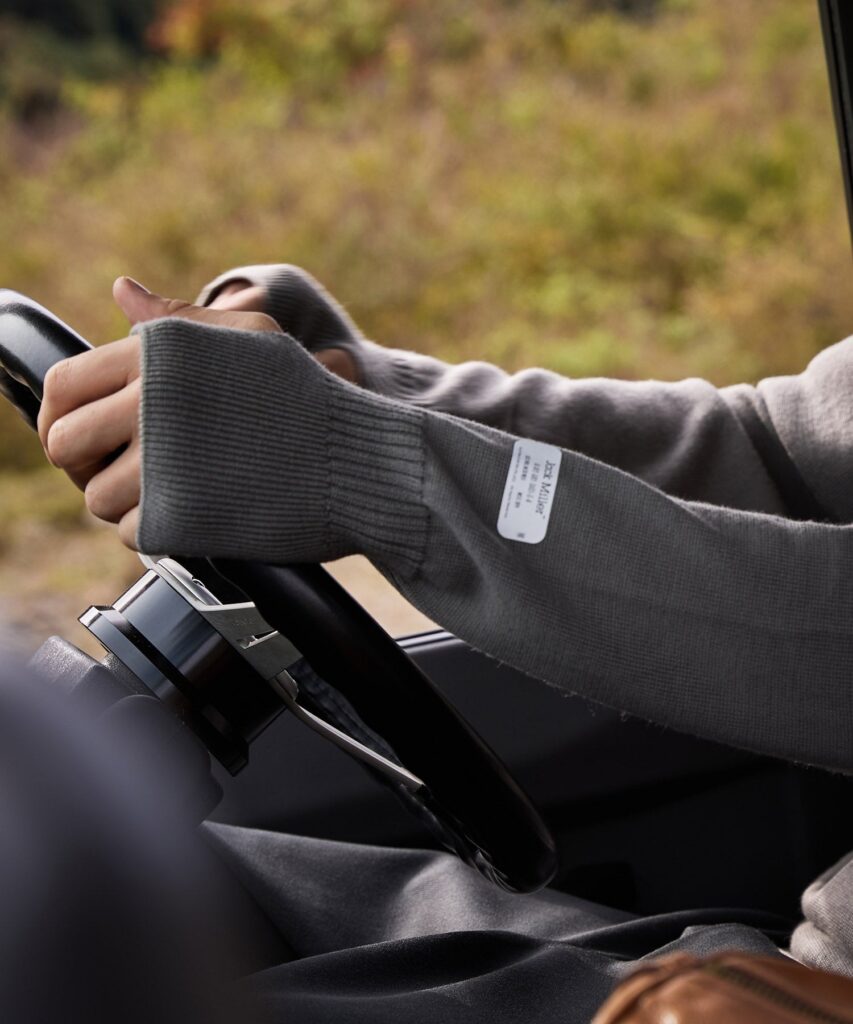 ジャックミラー　シームレス　ウェア　アパレル　おすすめ　おしゃれ　ニット　メリノウール　モックネック　ギフト　ブランド