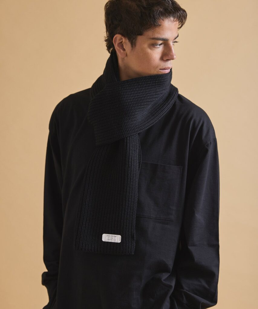 ジャックミラー　シームレス　ウェア　アパレル　おすすめ　おしゃれ　ニット　メリノウール　マフラー　ギフト　ブランド