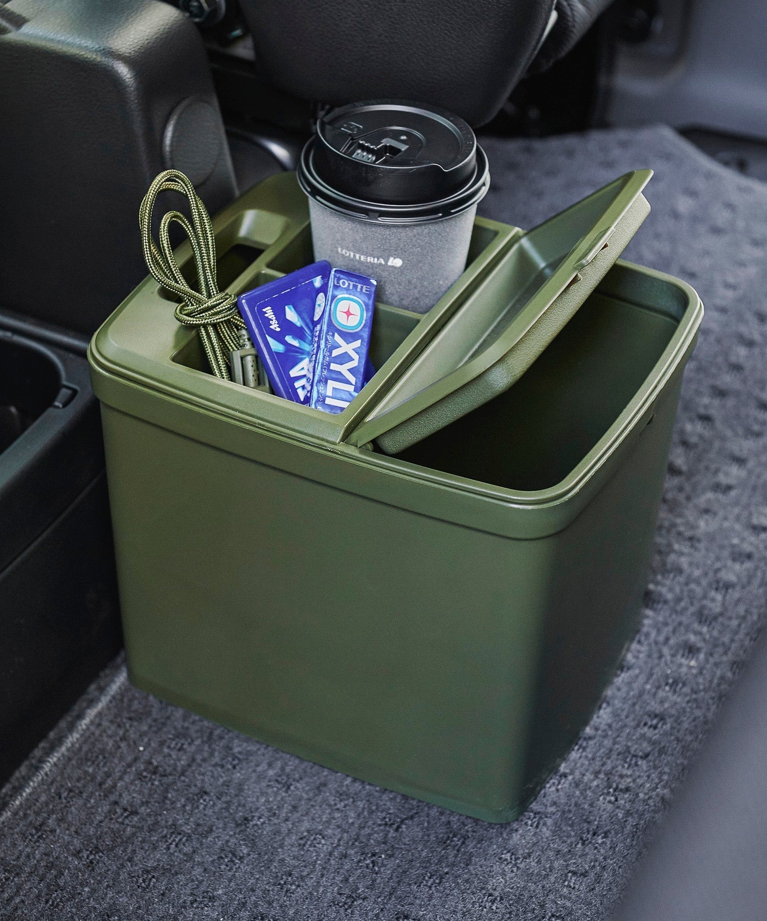 カー用品　おしゃれ　おすすめ　汎用　便利グッズ　ゴミ箱　ボックス　車内　収納