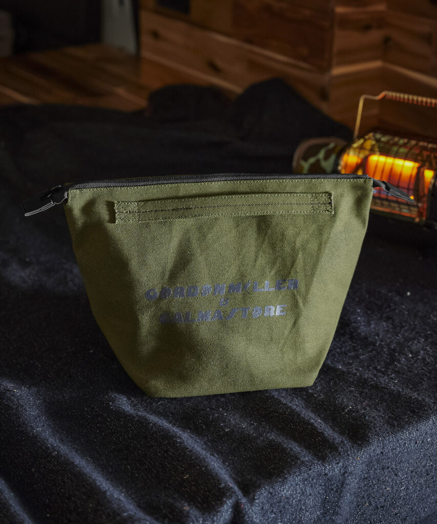 BAG CALMASTORE カルマストア ポーチ 小物入れ 別注 ロゴ入り