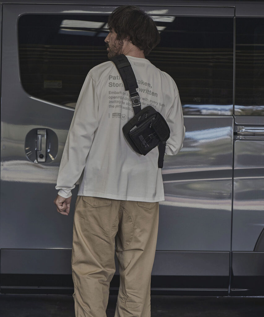 VANLIFE EQUIPMENT　バンライフ イクイップメント　バッグ　おしゃれ　おすすめ　収納　拡張　コーデュラ　バリスティック　ボディ　ショルダー