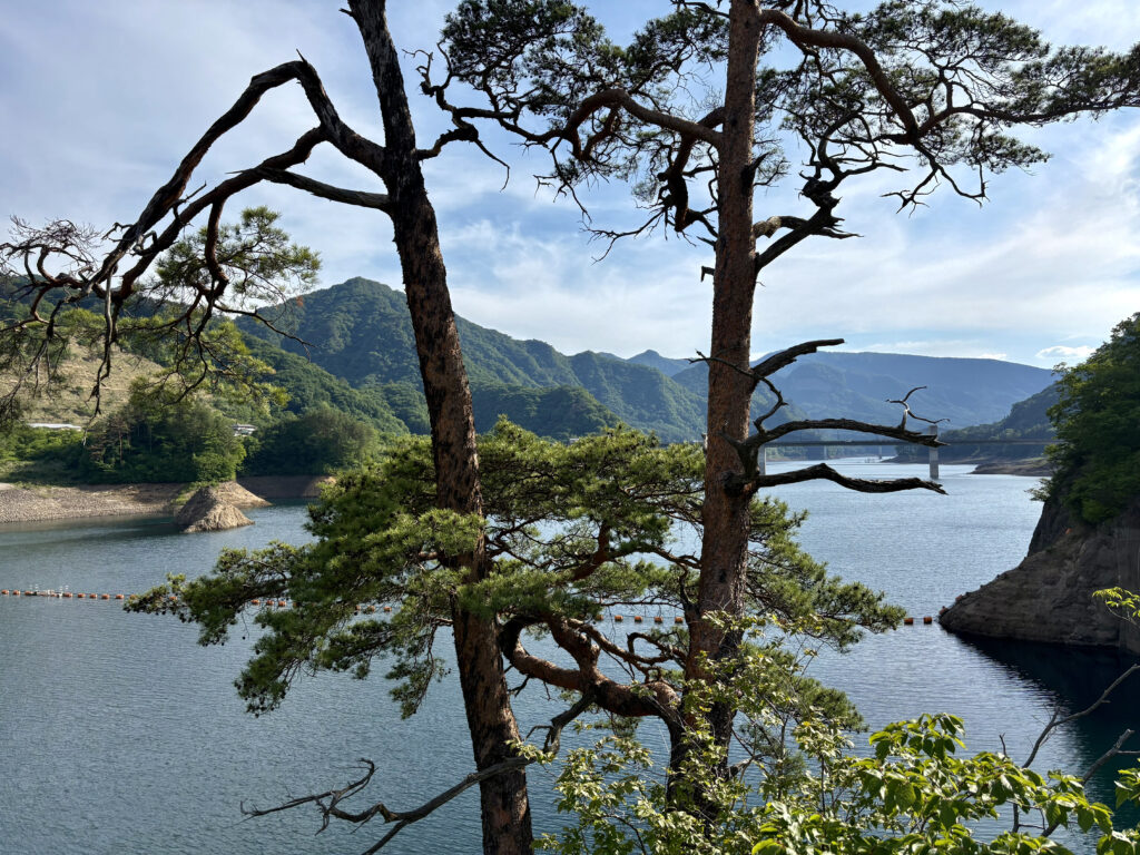 八ッ場ダムのダム湖