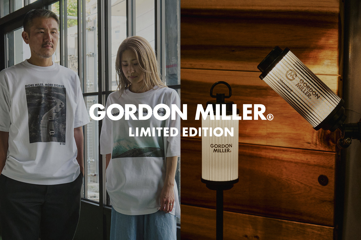 WEB限定フォトTシャツ予約開始｜旅を楽しむGORDON MILLERの新作アパレル＆限定38-KT
