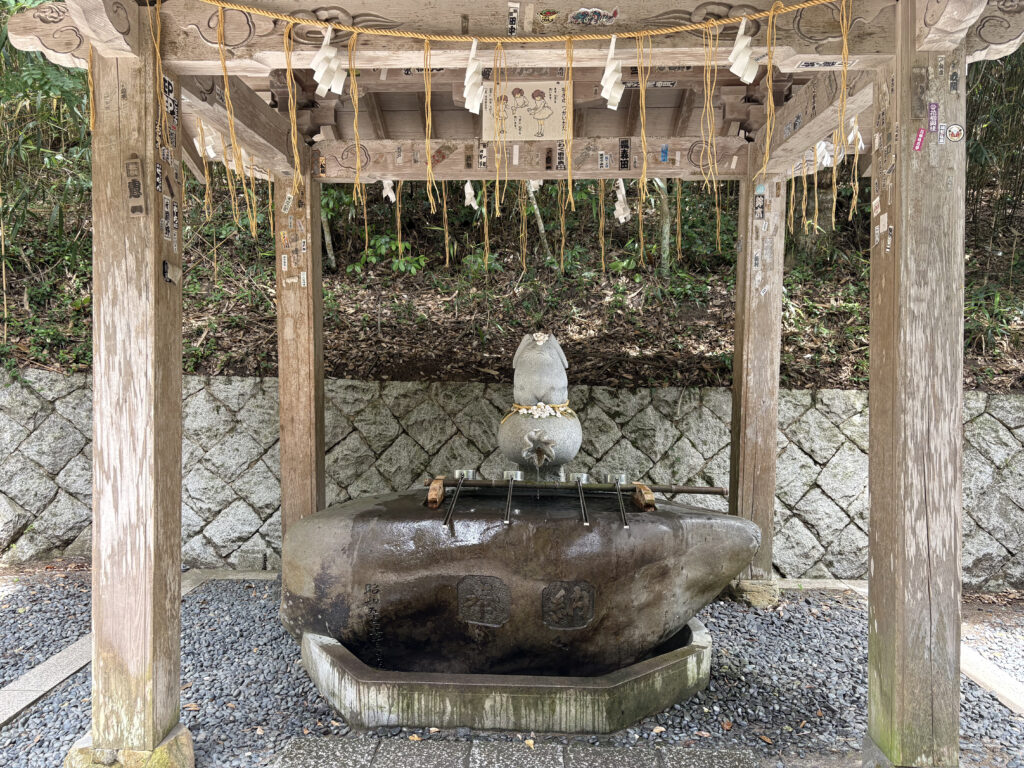 白兎神社 手水舎