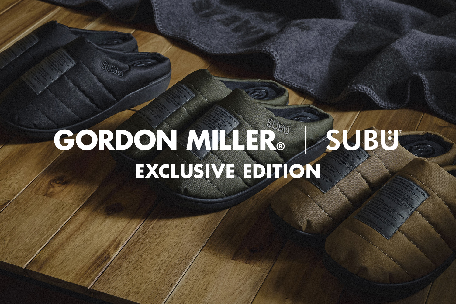 【2026年新作】SUBU×GORDON MILLERの限定冬サンダルが今年も登場